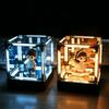 Maglev Technology Electronic Game Desktop Light Transparent Cube LED Lighting Maglev Hypercube 4D Night Light
