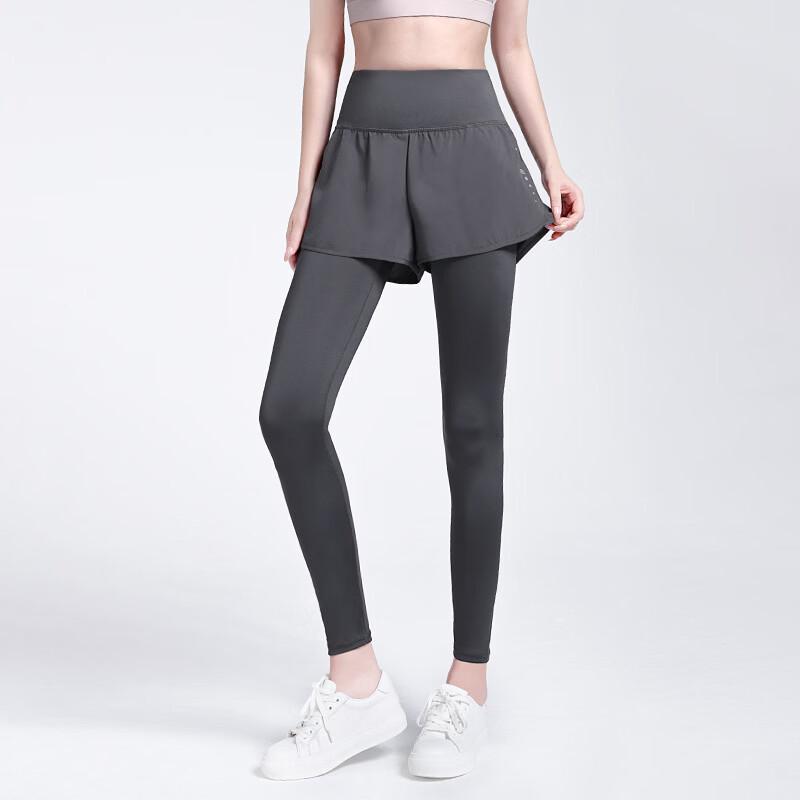 Camel Women's High-Waist Fitness Running Leggings & Shorts