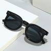  Retro Small Square Sunglasses Women Fashion Gradient Gray Tea Shades UV400 Men Rivets Trending Punk Sun Glasses