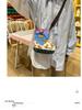 Cartoon Cute Nylon Shoulder Messenger Bag for Women - Autumn/Winter 2024 Collection.