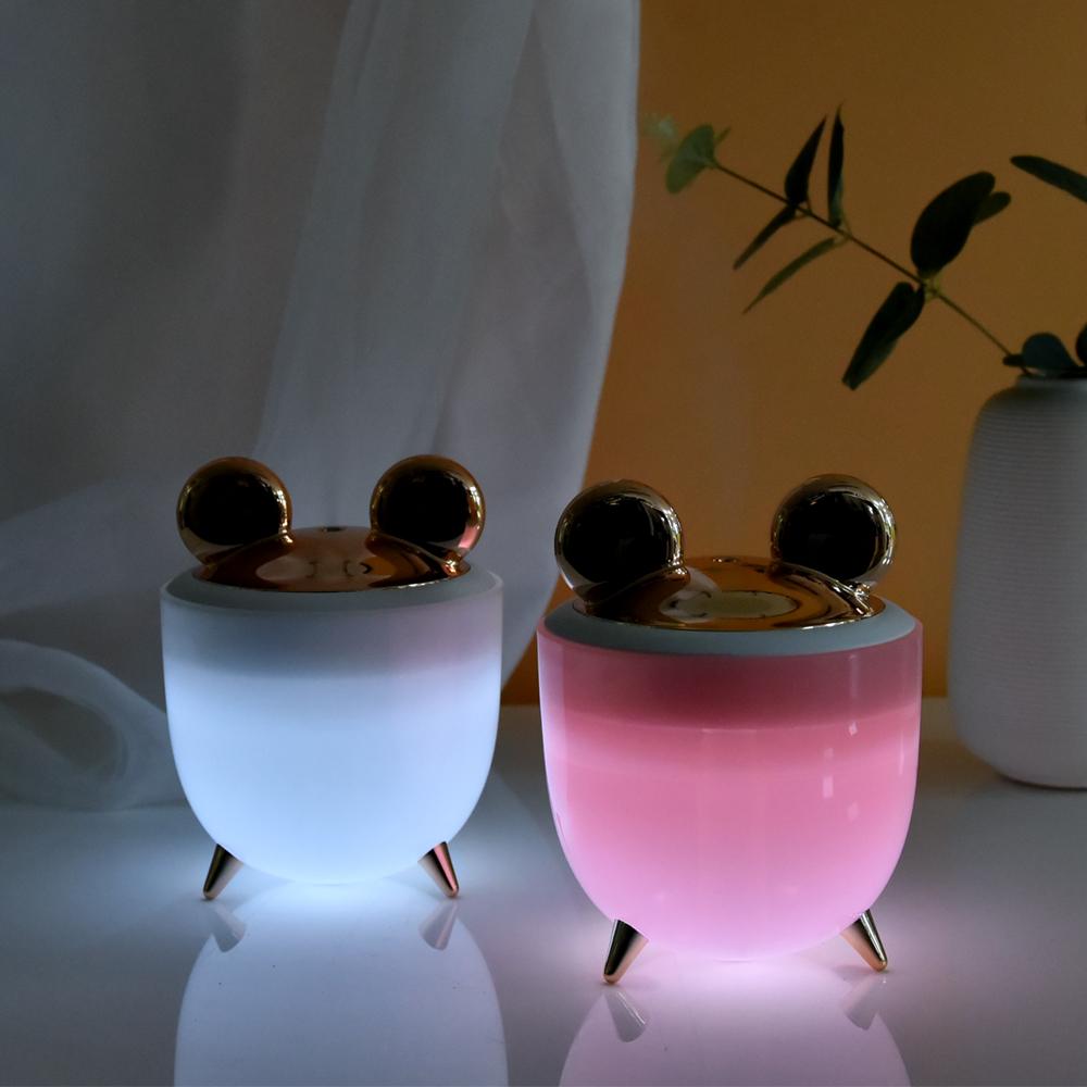350ml Cute Cartoon Shape Mini Air Humidifier Aroma Ddiffuser for Car Office Home Tabletop