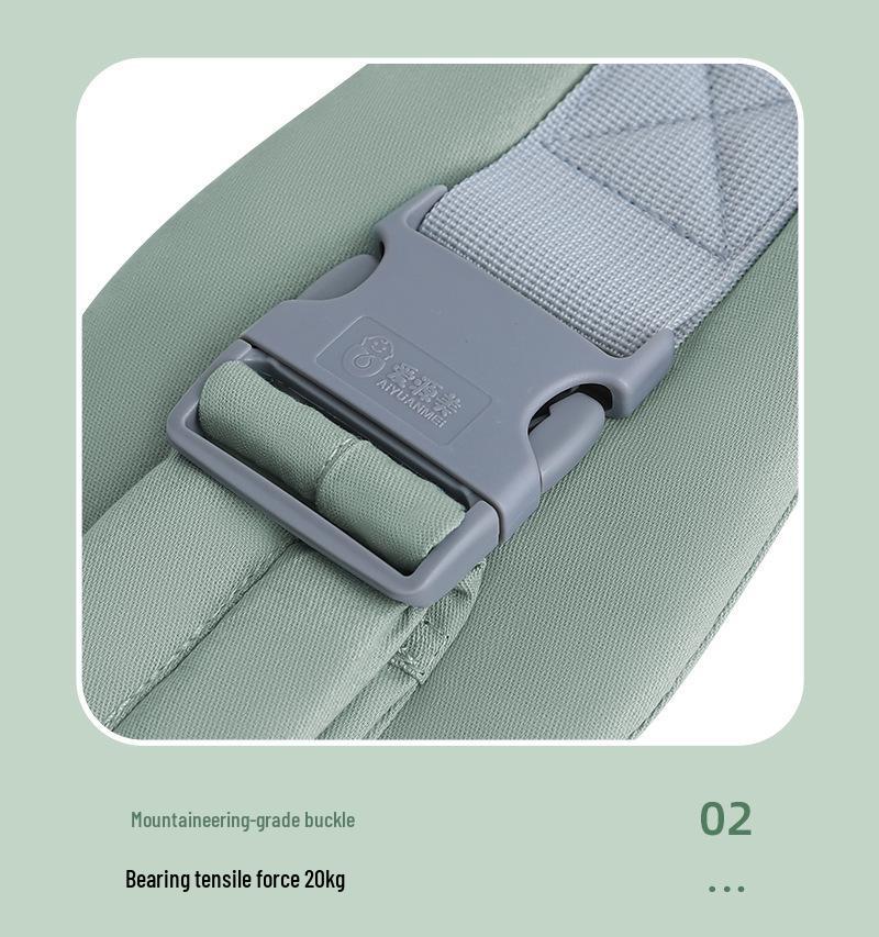 Lightweight Newborn Carrier & Breastfeeding Cover for Hands-Free Outings