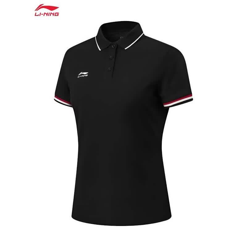 Li-Ning Women s Short Sleeve Polo Shirt M