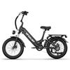 TIFGALOP XC20 All-Terrain Electric Bicycle 48V20AH Battery 500W Motor 20 Inch Fat Tires City Commuting E-Bike With Tow Seat
