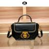 Banny Princess 2024 Diamond Pattern Lock Buckle Handbag: Women's High-End Fashion Versatile Shoulder & Crossbody Bag
