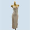 Thick Inner wear Solid Clavicle Beauty Thin Sling Simple V Original Single Tight Backless Split Knitted dress