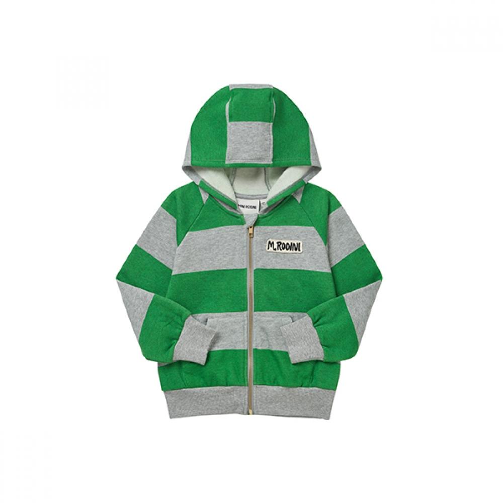 

Mini Rodini 2372014375 Худи на молнии в полоску Худи для детей в полоску на молнии 2372014375 (128/134)