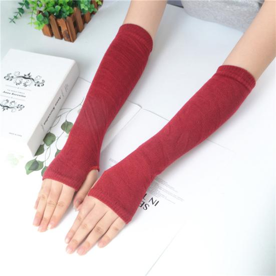 Kadın Erkek Uzun Parmaksız UV Güneş Korumalı Sürüş Kılıfı Kol Kollukları Eldivenler