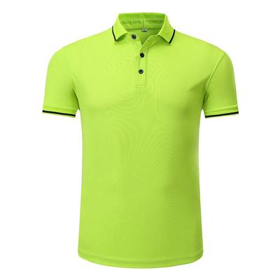 XBLH 1819 180g Beaded Tencel Cotton Reverse Collar POLO