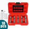 Hex Head Extractor Damaged Broken Bolt Screw Extractor Set