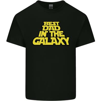 Best Dad In the Galaxy Funny Fathers Day Mens Light Cotton T-Shirt Unisex T-Shirt