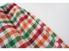 EON Spring 26 Women's Retro Rainbow Plaid Wide-Leg Pants