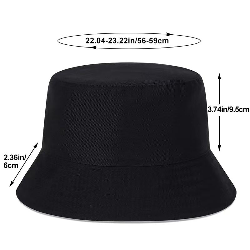 Unisex Kleine gelbe Ente beidseitig bedruckt Persönlichkeits-Bucket-Hüte Fischermützen Outdoor-Freizeitmütze Sonnenschutzhut