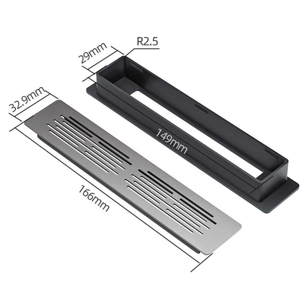 Hliníková slitina/plast Skříňka Vzduchový ventil Dekor Větrací mřížka Šatní skříň Botník Příslušenství