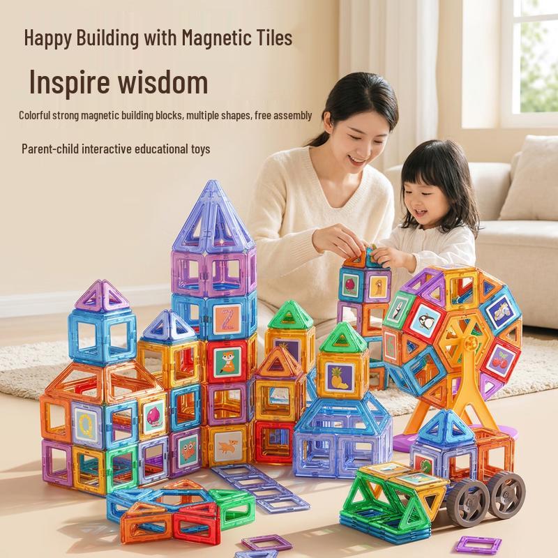 Magnetic Building Blocks Set
