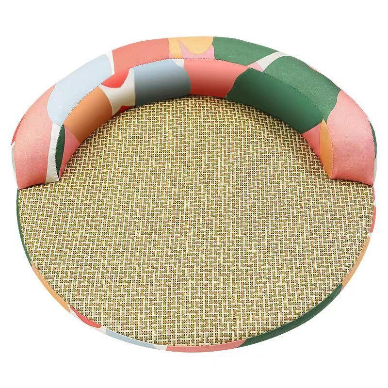 

Полукруглый коврик для сна для кошек, летний коврик, съемный и моющийся, всесезонный, универсальный, летний коврик для кошек, коврик для льда, напольный коврик для кошки Diameter 40cm