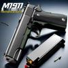 1911 Burst Fire Blowback Toy Gun: Soft Bullet Glock & Desert Eagle Style for Boys
