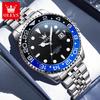 OLEVS Mens Watch Original Calendar Quartz Wristwatch Waterproof Luminous Business Men's Hand Clock Watches For Men