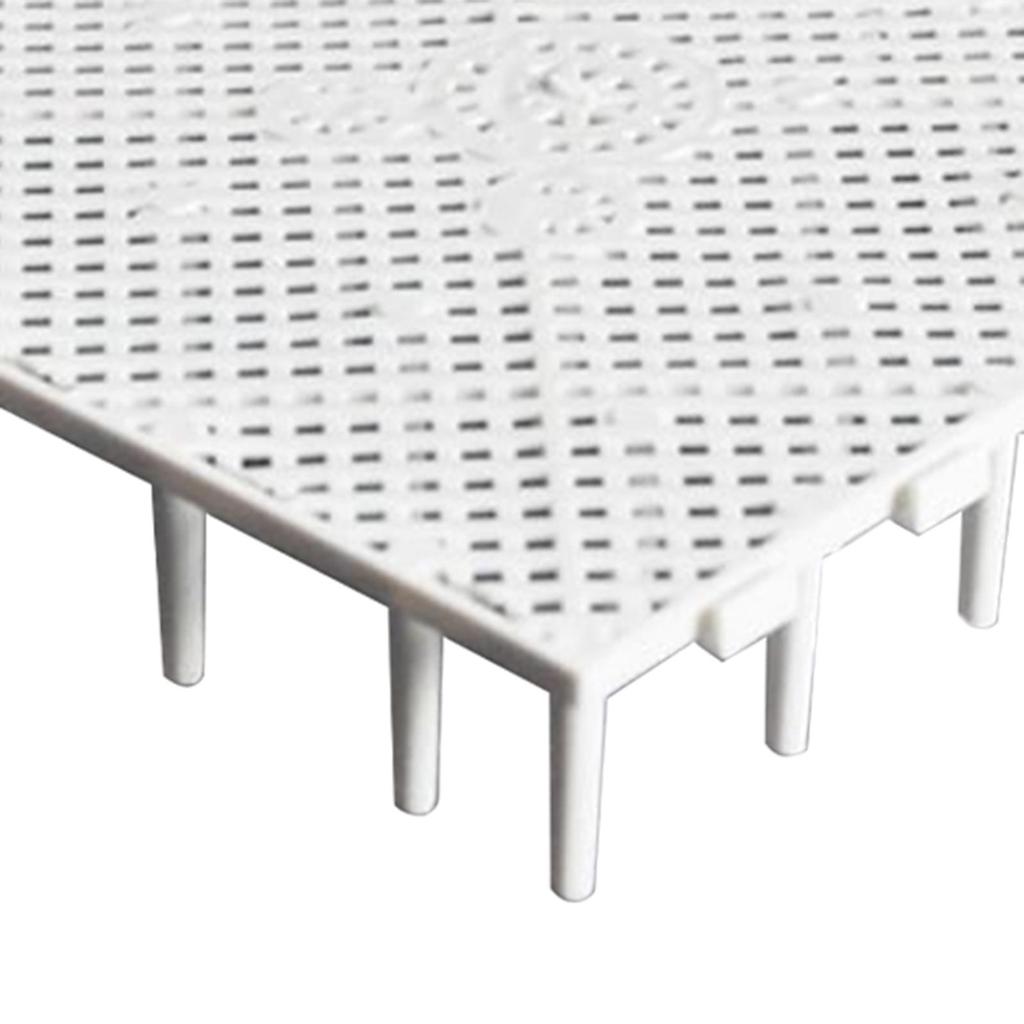 10Pcs Fish Tank Bottom Filter Plate, Splicing Combination Clapboard, Sand Gravel Filter Board