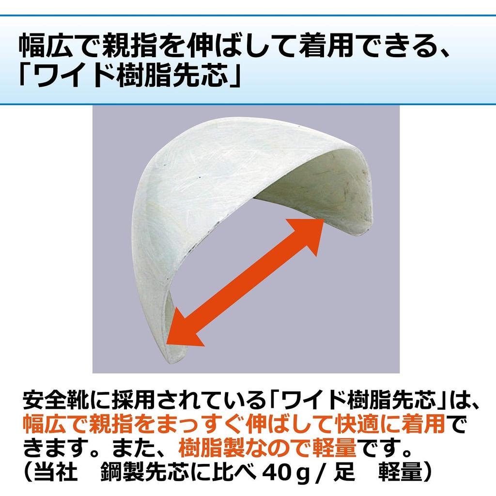 Midori clean Electrostatic safety shoes SCR1200 Full CAP AnzenFor rooms 24.5cm