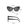 Cat-Eye Vintage Sonnenbrille Damen Marke Designer Mode Verlauf Sonnenbrille Weiblich Retro Spiegel Outdoor Shades Oculos De Sol