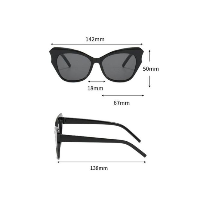 Cat-Eye Vintage Sonnenbrille Damen Marke Designer Mode Verlauf Sonnenbrille Weiblich Retro Spiegel Outdoor Shades Oculos De Sol