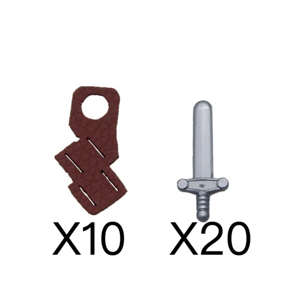 Mittelalterliche Burgsoldaten Actionfiguren Baustein Drache Anime Ritter Zubehör Kriegspferd Miliz Helm Schild Spielzeug Geschenk B15