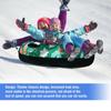 Floated Skiing Board PVC Winter Inflatable Ski Circle With Handle Durable Children Adult Outdoor Snow Tube Skiing Accessories
