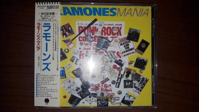 CD RAMONES  Ramones Mania 25P22297 Sire 1988 Japan Rock Used