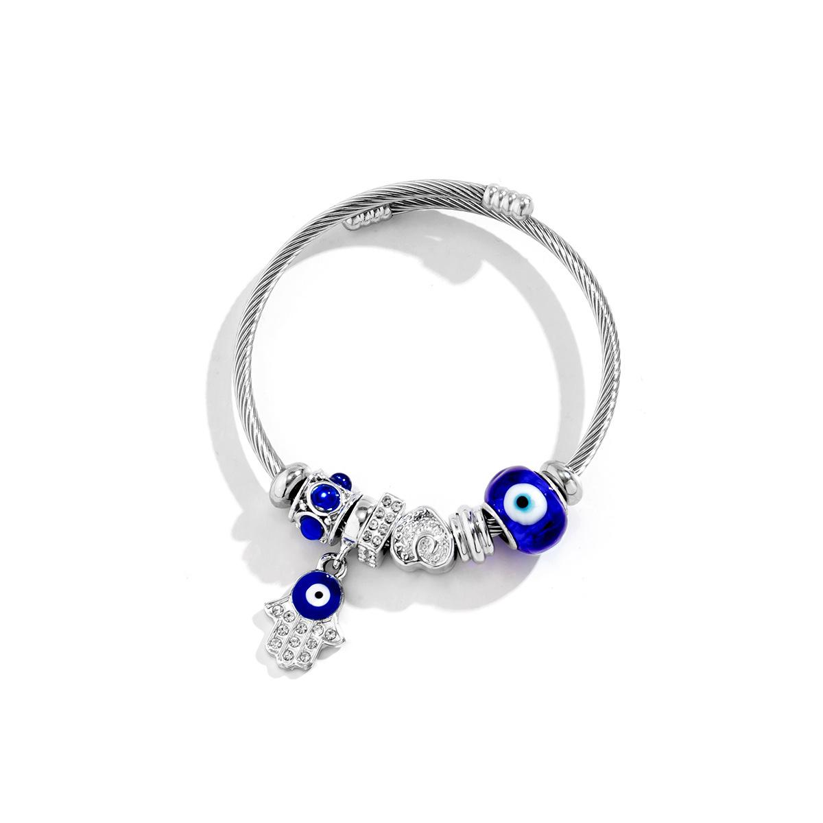 

Ювелирные изделия, простые ювелирные изделия в виде мешка удачи с бриллиантами и большого дерева, ретро браслет с открытой шинкой из светящегося камня с множеством глаз