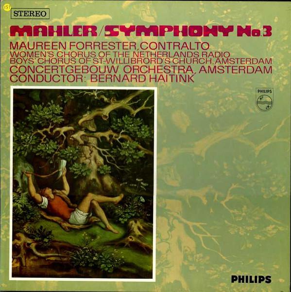 

LP Record GUSTAV MAHLER , MAUREEN FORRESTER , - Symphony No.3 SAL35934 Philips 1966 UK Classical Used