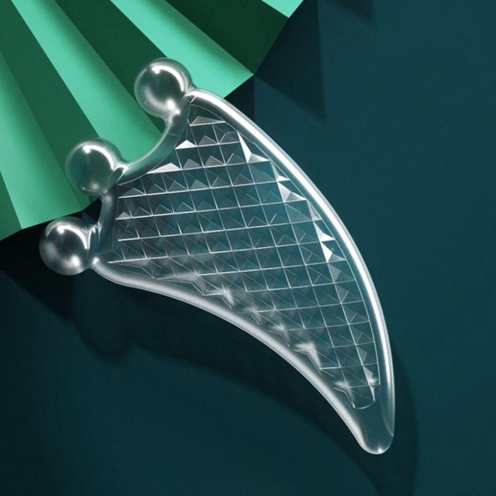 

Neck Gua Sha Board 3 Beads Nose Massage Scraper Nose Shaping Tool Facial Massage Tool Girls