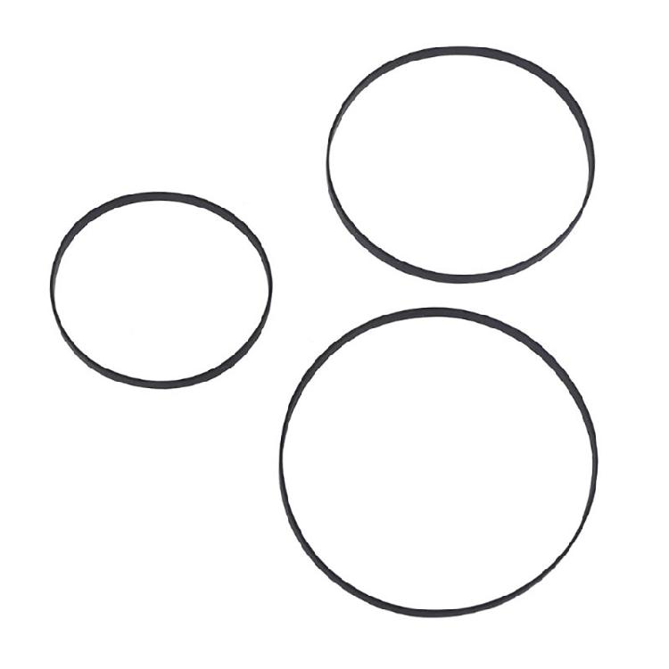 5PCS Rubber Belt Size 47-150mm Width 5mm for Recorders CDROM Video Machines