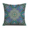 Retro Pattern Printed Cushion Pillow Cover Sofa Side Sleeping Household Products Linen Cushion Geometric Pattern