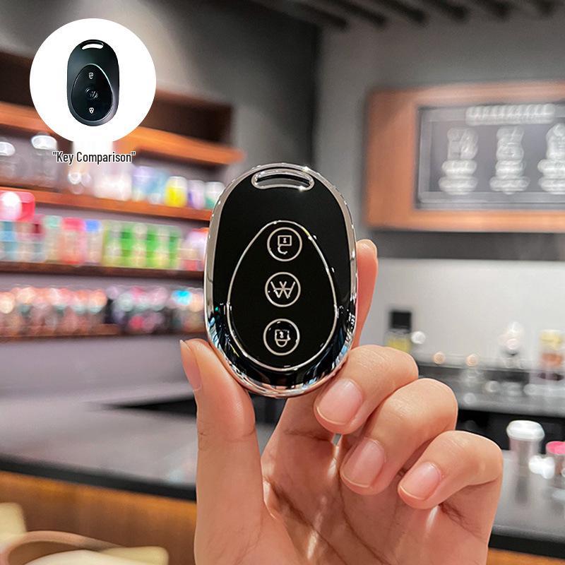 Special Aima Luna 2024 Electric Vehicle Key Cover - Metaverse Pro Xinghan Style for Electric Bikes