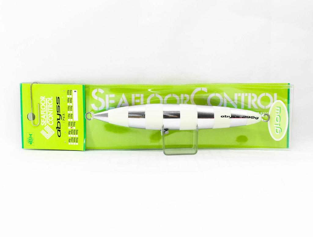 Seafloor Control Metal Jig Abyss 290 grams Titan Zebra Glow (7798)