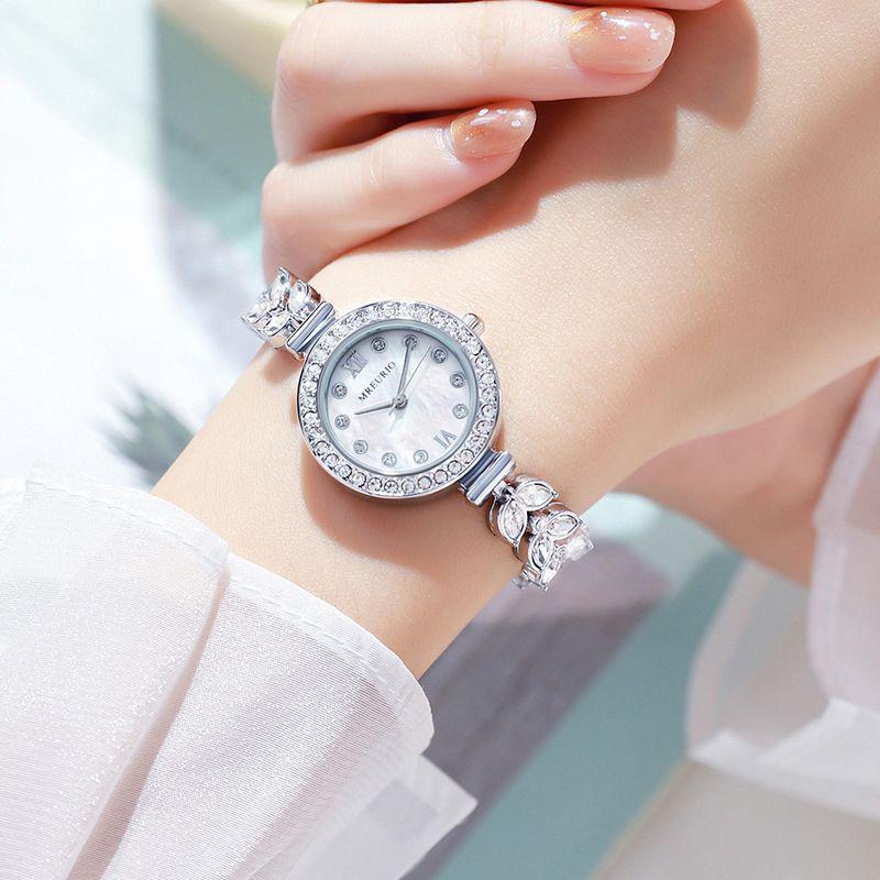 Popular Diamond-Set Shell Mermaid Women's Quartz Watch - Bestseller for Live Streaming