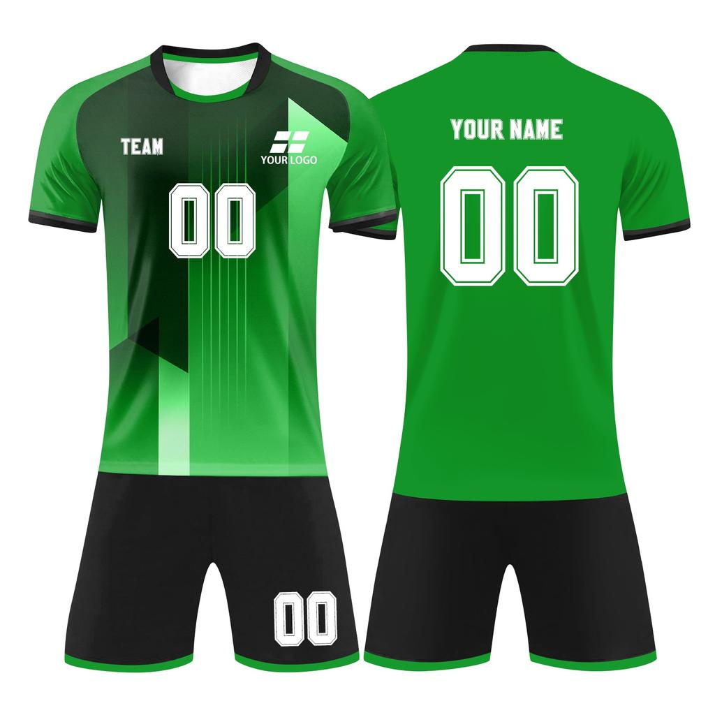 Personlig skjortesett for menn jenter med navnenummer Spesialtilpassede fotballdrakter for gutter treningsdress