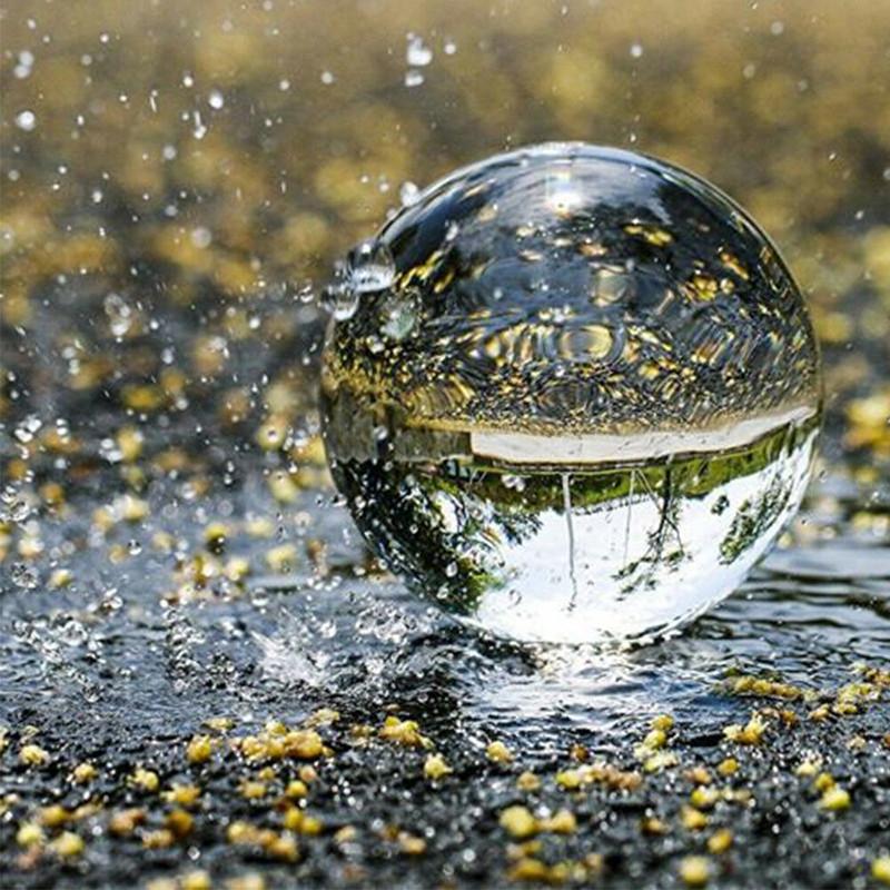 Premium Qualität Glas Klare Kristallkugel 40mm Und 60mm Für Atemberaubende Foto-Requisiten