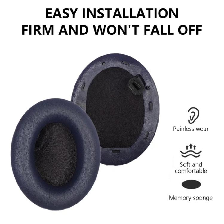 Ohrhörer Schwammbezug Ohrpolster Kopfhörerkissen Ohrmuscheln für WH-1000XM4 Ersatz-Ersatz-Ohrpolster Bequem
