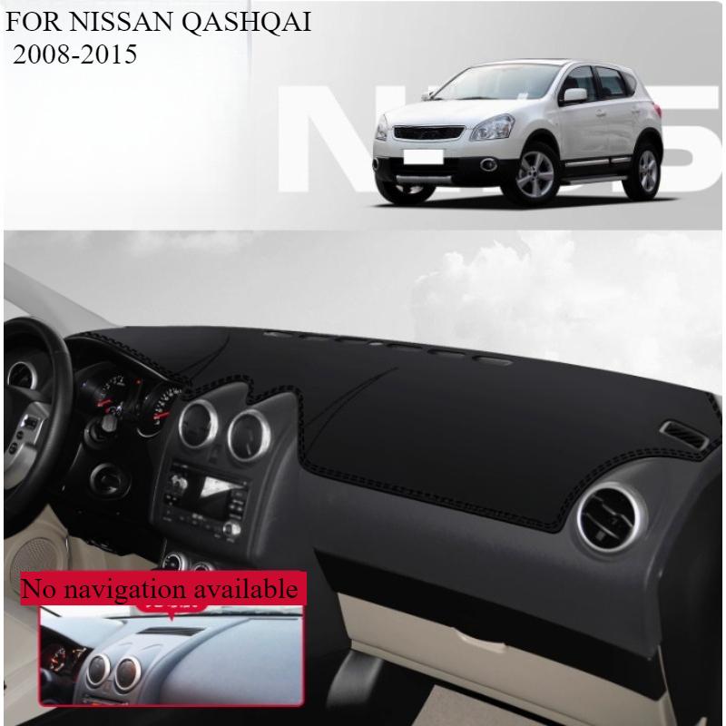 FOR NISSAN QASHQAI 2008-2015 Car Dash Mat Dashmat Dashboard Mat Cover Sun Shade Dash Board Cover Carpet Accessories