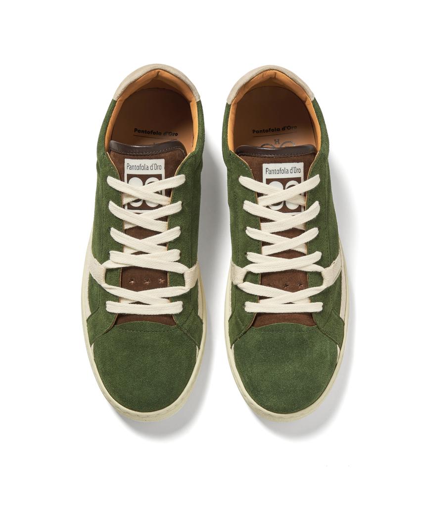 Helement Moro Suede Sneakers (Khaki)