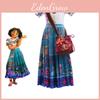 Novedad 2022 Casa Mágica Serie Isabelle Vestido de Princesa Infantil Cosplay Estampado Floral Ideal Para Verano Primavera y Otoño