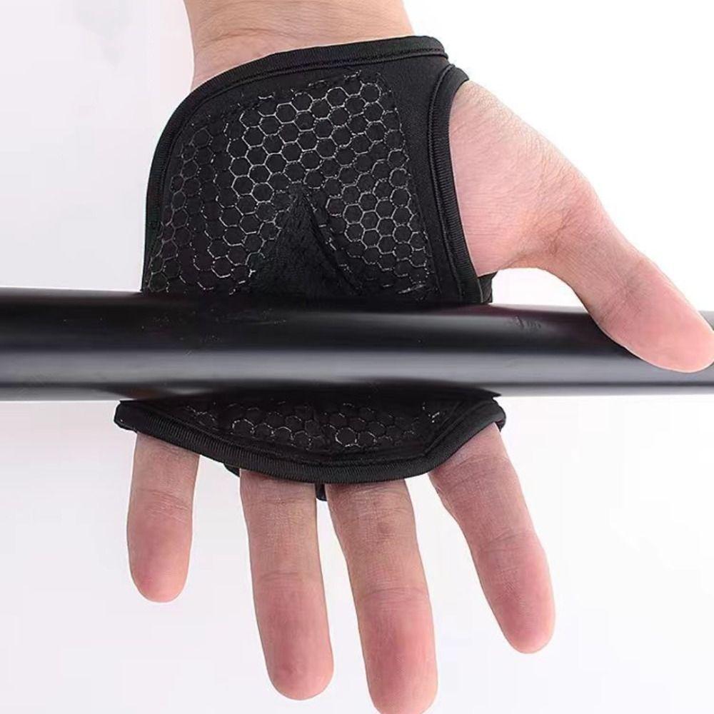 1 Paar Damen Fitness Handflächenschutz-Pads Abriebfeste Gewichtheben Handschutz-Pads Kreuzheben