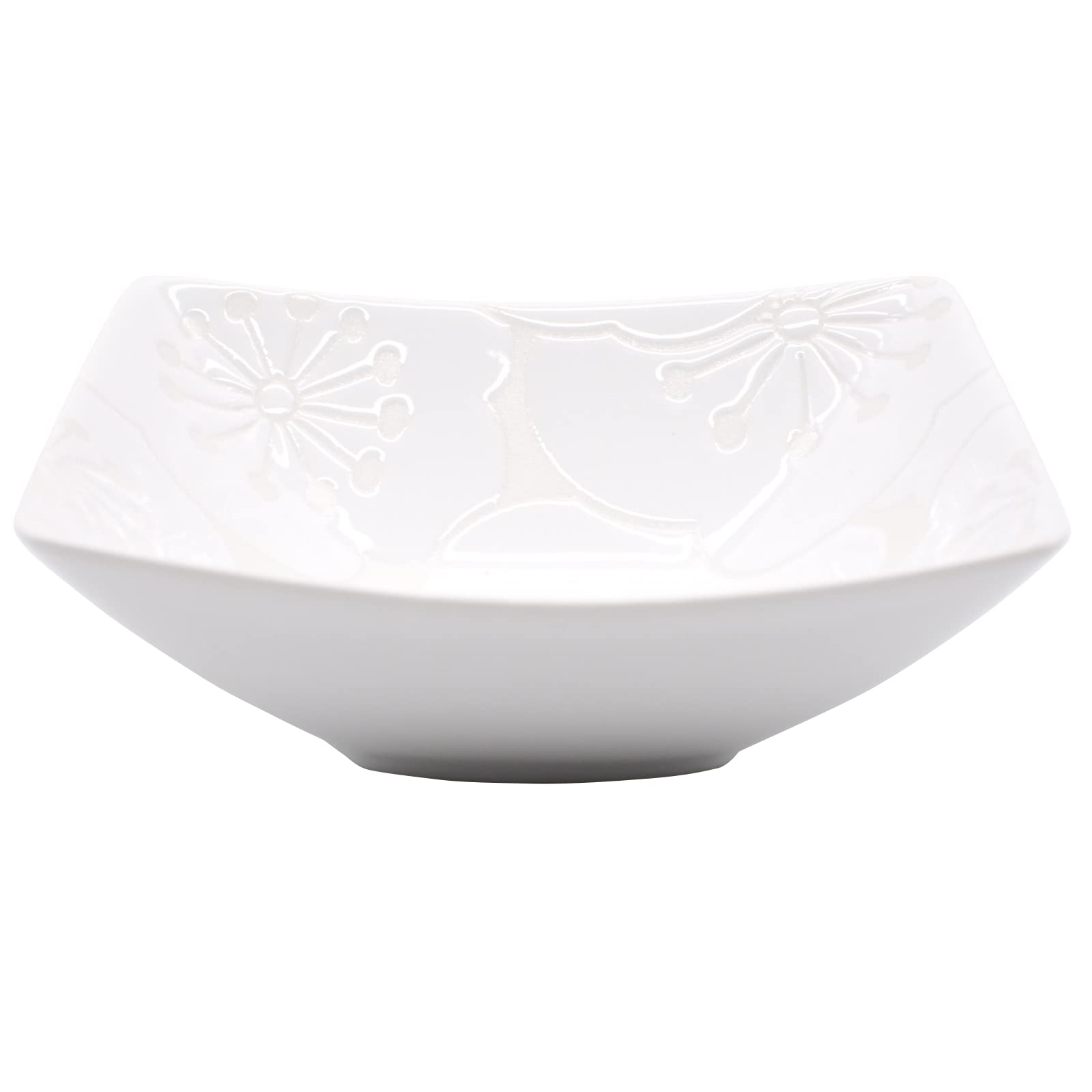 

Hasami ware small plum 18097 Hafuri medium-sized bowl, white, 225ml, bowl, design, сливовый