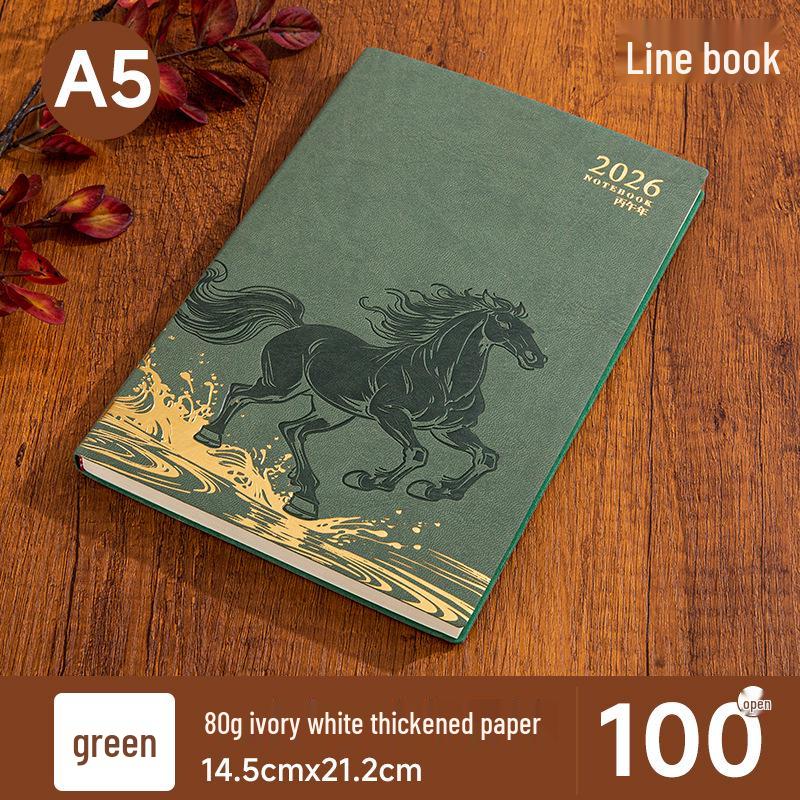 Custom Logo A5/B5 Leather Notebook Gift Set for Office Meetings
