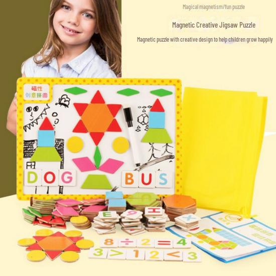 Seven-Layer Wooden Rainbow Stacking Tower - Early Education Toy for Infants