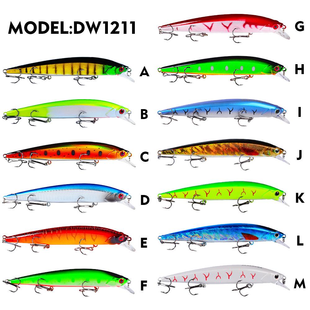 14cm/18.5g Plovoucí Minnow Rybářská Nástraha - VIB Bionická Tvrdý Plast Umělá Nástraha