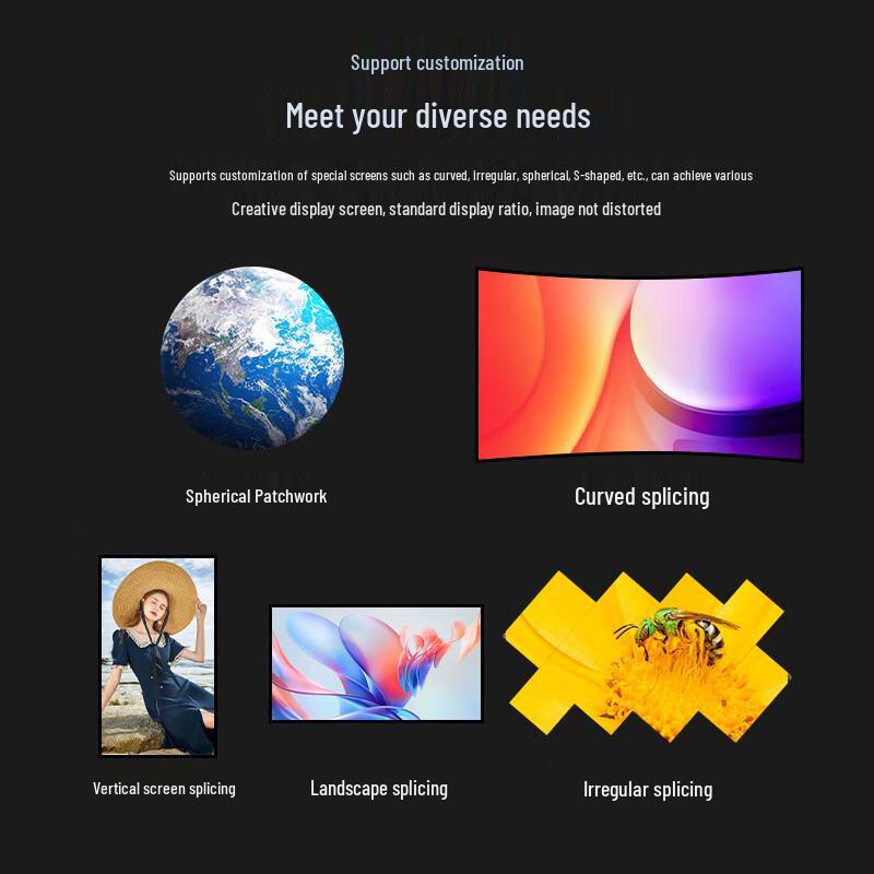 CoolColor P3 HD Indoor LED Video Wall CN plug (adapter included)