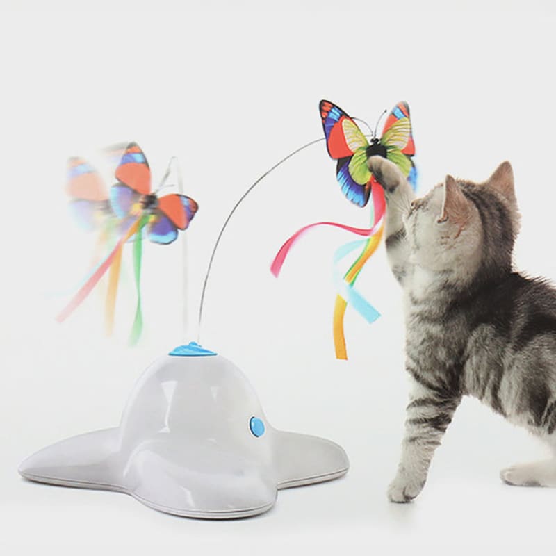 

[Pet] Electric Rotating Butterfly 5000 For Cats